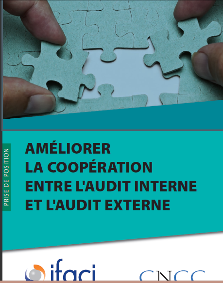 Cover of AMELIORER LA COOPERATION ENTRE LAUDIT INTERNE ET LAUDIT EXTERNE