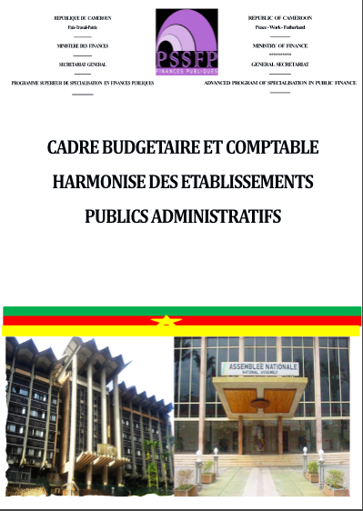 Cover of CADRE BUDGETAIRE ET COMPTABLE HARMONISE DES ETABLISSEMENTS PUBLICS ADMINISTRATIFS