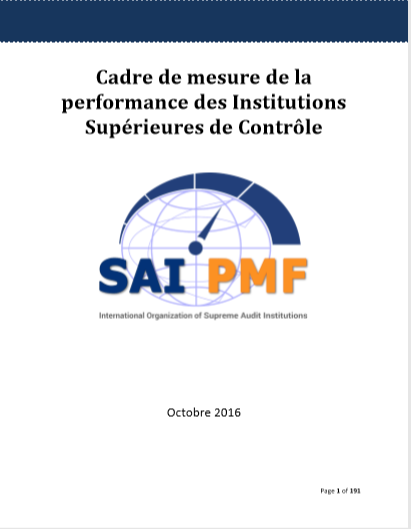 Cover of CADRE DE MESURE DE LA PERFORMANCE DES INSTITUTIONS SUPERIEURES DE CONTROLE