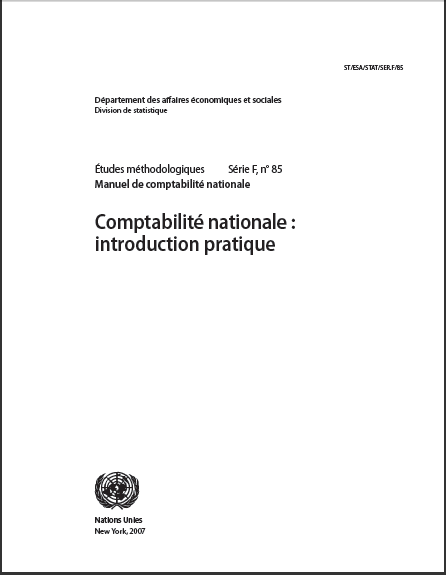 Cover of COMPTABILITE NATIONALE INTRODUCTION PRATIQUE