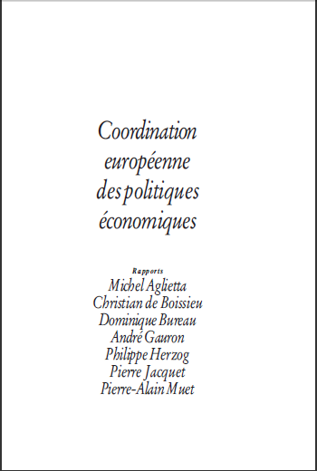 Cover of COORDINATION EUROPEENNE DES POLITIQUES ECONOMIQUE