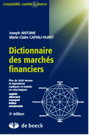 Cover of DICTIONNAIRE DES MARCHES FINANCIERS