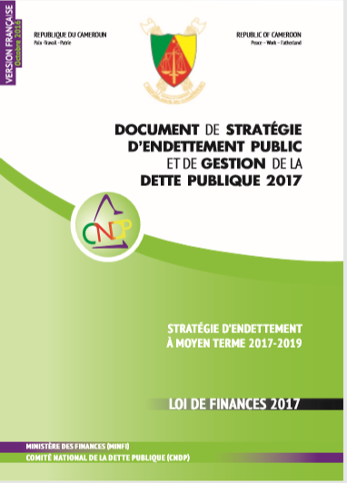 Cover of DOCUMENT DE STRATEGIE DENDETTEMENT PUBLIC