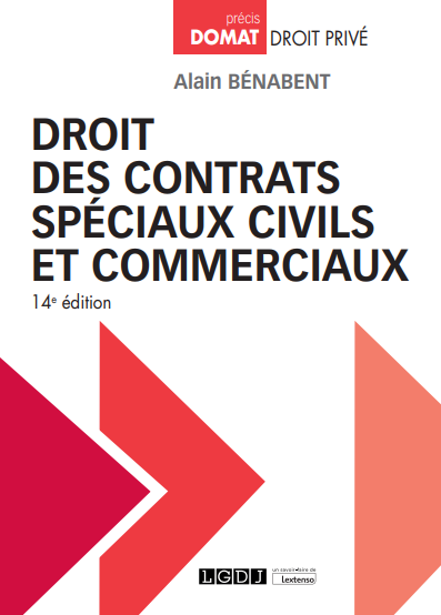 Cover of DROIT DES CONTRATS SPECIAUX CIVILS ET COMMERCIAUX