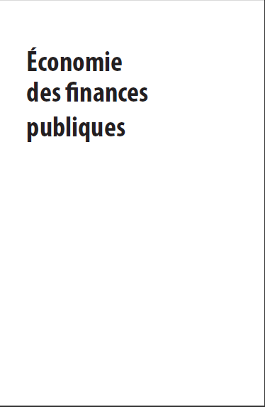 Cover of ECONOMIES DES FINANCES PUBLIQUES