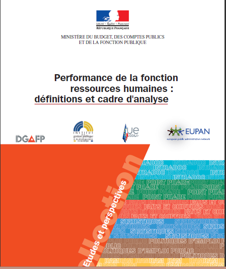Cover of PERFORMANCE DE LA FONCTION RESSOURCES HUMAINES