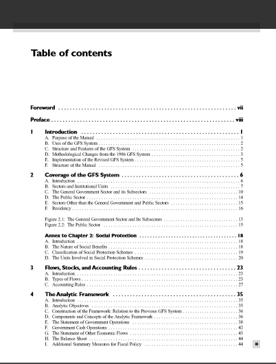 Cover of GOVERNMENT FINANCES STATISTICS MANUAL
