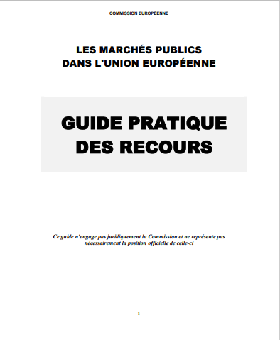 Cover of GUIDE PRATIQUE DES RECOURS