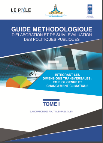 Cover of GUIDE METHODOLOGIQUE DELABORATION ET DE SUIVI EVALUATION DES POLITIQUES PUBLIQUES TOME 1