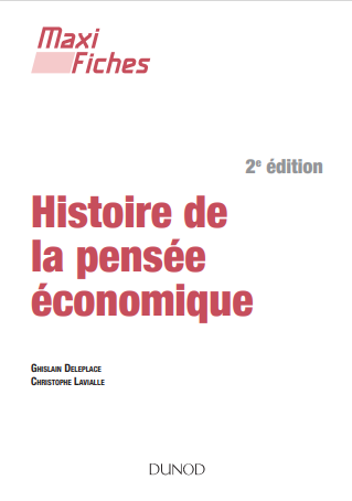 Cover of HISTOIRE DE LA PENSEE ECONOMIQUE