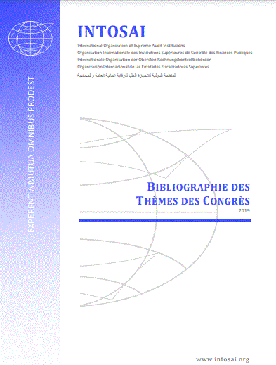 Cover of INTOSAI BIBLIOGRAPHIE DES THEMES DES CONGRES