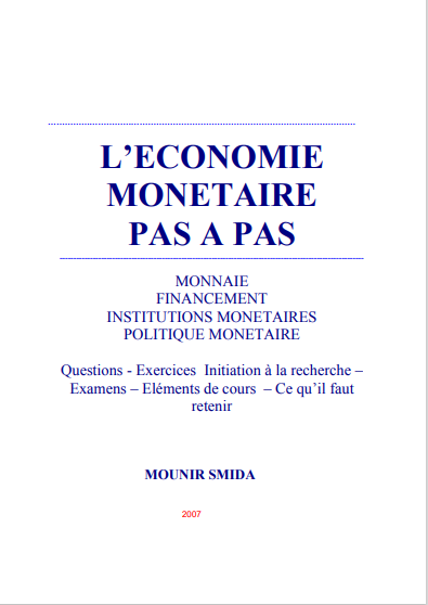 Cover of LECONOMIE MONETAIRE PAS  A PAS 