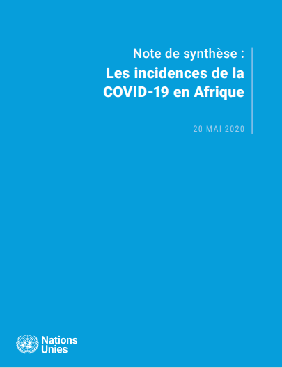 Cover of LES INCIDENCES DE LA COVID EN AFRIQUE
