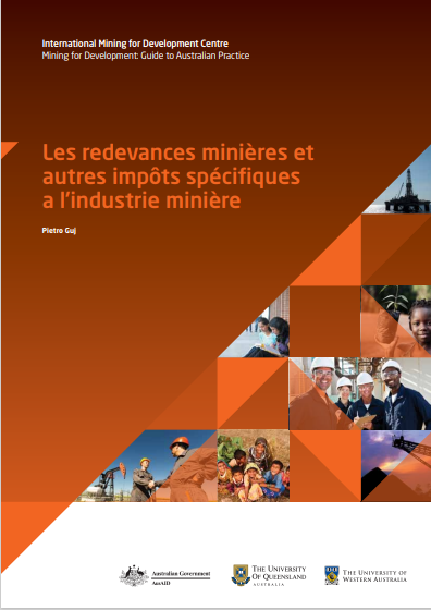 Cover of LES REDEVANCES MINIERES ET AUTRES IMPOTS SPECIFIQUES