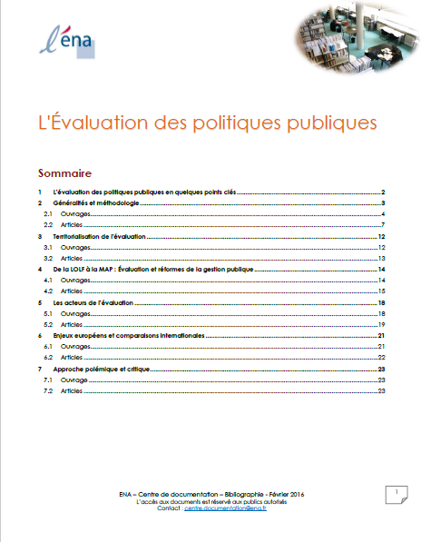 Cover of LEVALUATION DES POLITIQUES PUBLIQUES