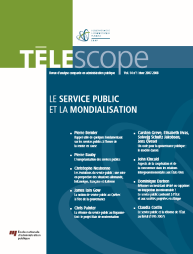 Cover of LE SERVICE PUBLIC ET LA MONDIALISATION