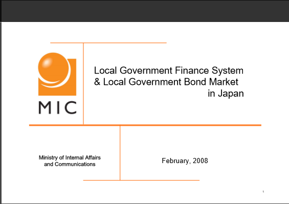 Cover of LOCAL GOVERNMENT FINANCE SYSTEM