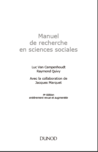 Cover of MANUEL DE RECHERCHE EN SCIENCES SOCIALES