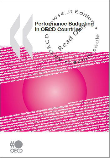 Cover of PERFORMANCE BUDGETING IN OECD COUNTRIES