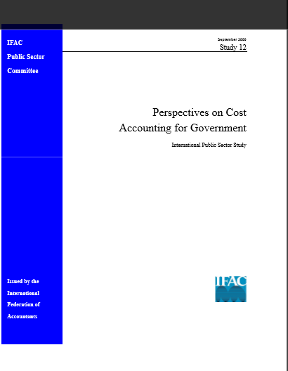 Cover of PERSPECTIVES ON COST ACCOUNTING FOR GOVERNMENT 