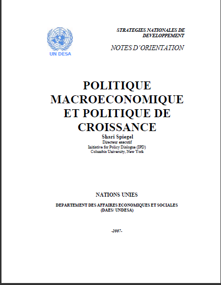 Cover of POLITIQUE MACROECONOMIQUE