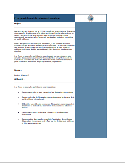 Cover of PRINCIPE DE BASE DE LEVALUATION ECONOMIQUE
