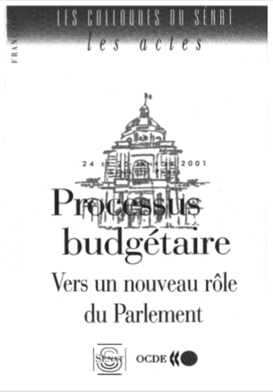 Cover of PROCESSUS BUDGETAIRE VERS UN NOUVEAU ROLE DU PARLEMENT