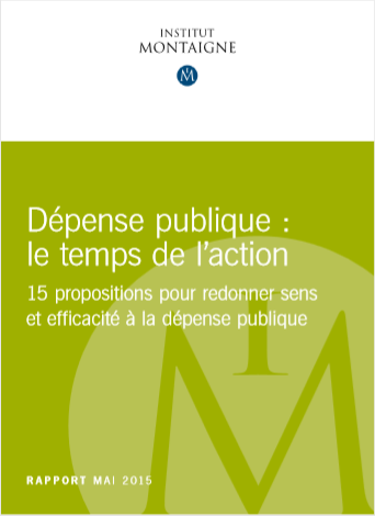 Cover of DEPENSES PUBLIQUES  LE TEMPS DE LACTION
