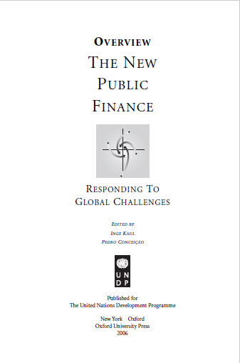 Cover of THE NEW PUBLIC FINANCE