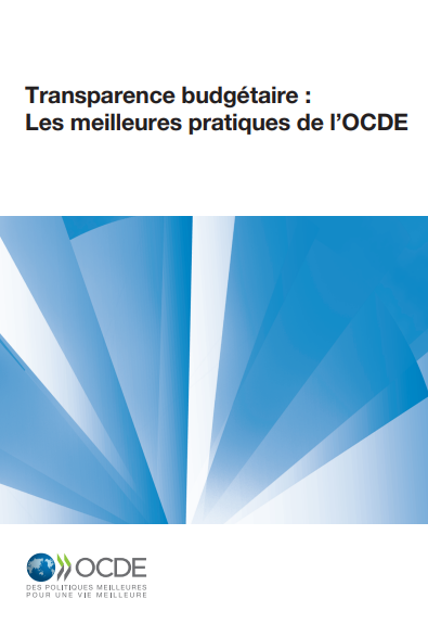 Cover of TRANSPARENCE BUDGETAIRE MEILLEURE PRATIQUES DE LOCDE