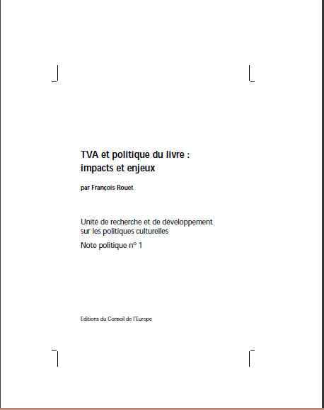Cover of TVA ET POLITIQUE