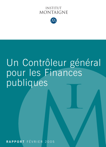 Cover of UN CONTROLEUR GENERAL POUR LES FINANCES PUBLIQUES 