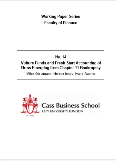 Cover of VULTURE FUNDS AND FRESH START ACCOUNTING